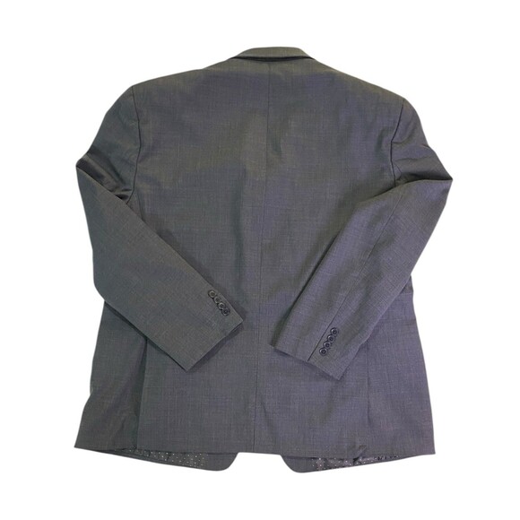 Michael Strahan Collection Mens Blazer Grey 50R Sports Coat Suit Jacket - Picture 5 of 9